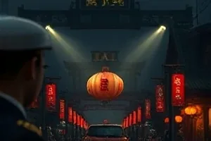半城烟火封面，夜市摊位灯串与升腾热气