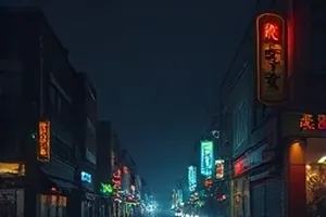 春汛封面，水库闸口泄流与下游村落全景