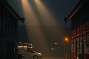 慢速放映封面，深夜影院空座与银幕光斑